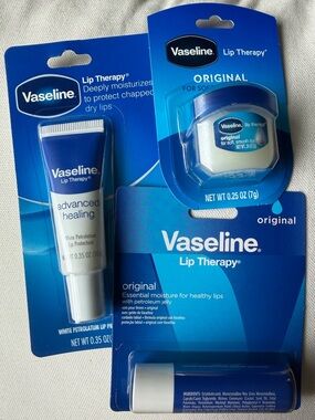 Vaseline Lip Therapy Bundle of 3